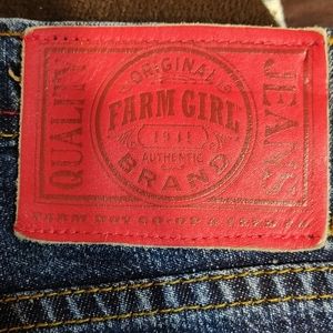 Farm girl jeans